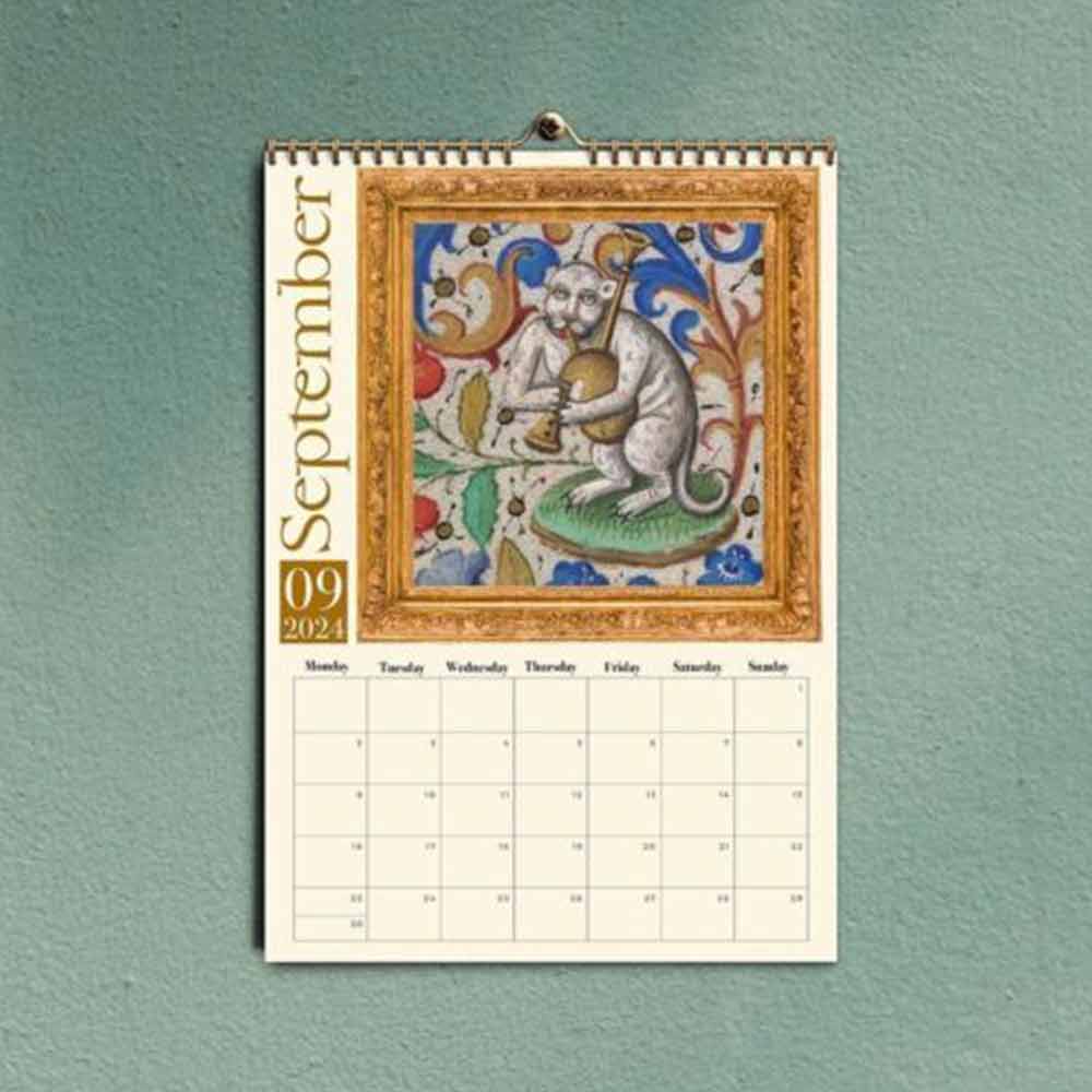 Time Planning Weird Cats Calendar New Year's Gifts Funny Wall Calendar  Home