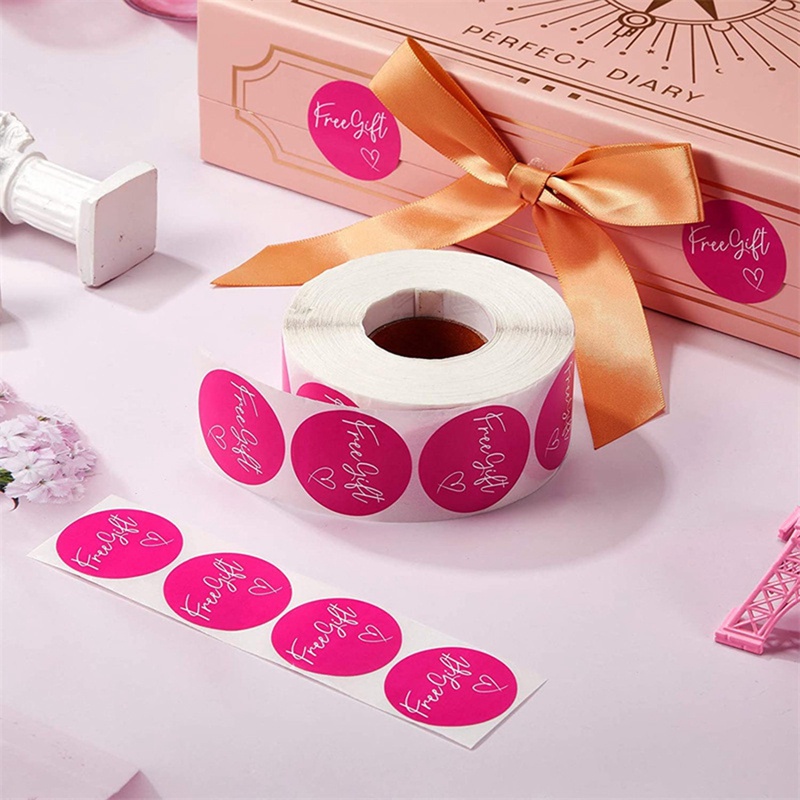 500 Nhãn Dán Hình Tròn Cỡ Nhỏ Dùng Trang Trí Phong Bì Tiện Dụng