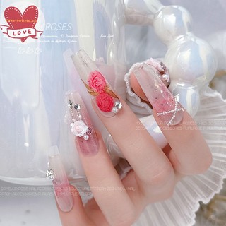 Tri bộ 50 hạt đá đính trang trí móng tay 3d nhiều màu vn