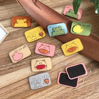 Miếng Dán Tóc Mái Màu Đỏ Dễ Thương Cho Bé Gái