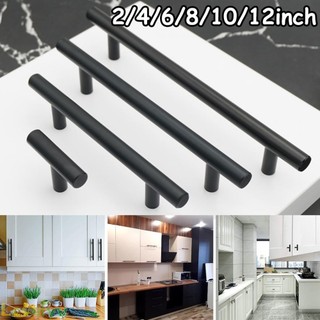 ✨✨✨Black Cabinet Door Handle Stainless Steel Hollow Door Handle Furniture Handle