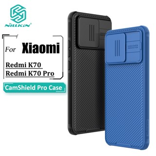 Ốp điện thoại 
NILLKIN bằng PC cứng chống sốc có nắp trượt bảo vệ camera cho Redmi K70 / K70 Pro