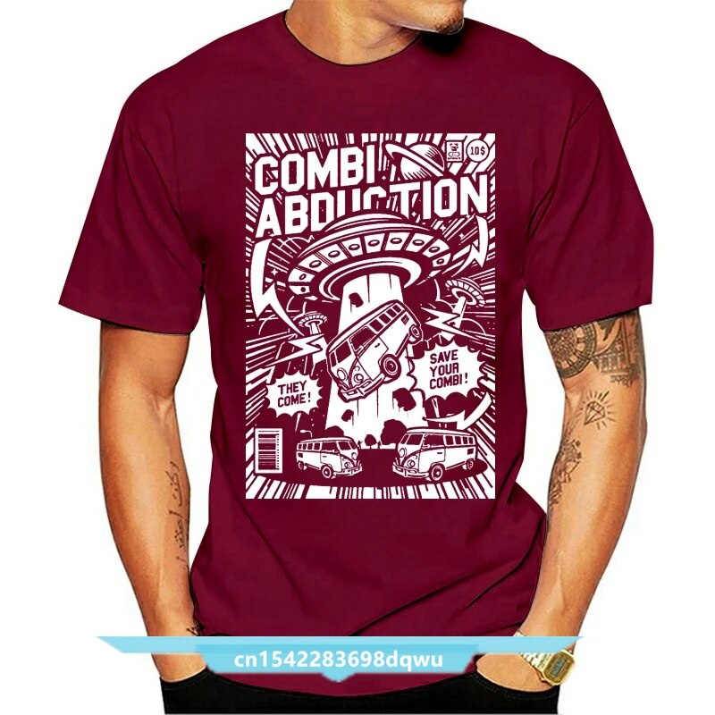 COMBI ABDUCTION Áo UFO SPACE ALIEN S-3XL