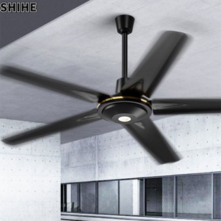 SHIHE Quạt Trần Phòng Khách Ba Cánh Quạt Điện Công Nghiệp Gió Lớn Quạt Trần