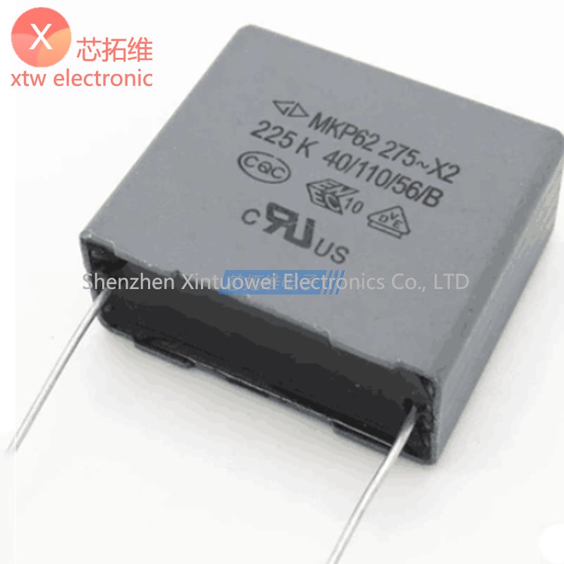 10 Cái / lốc Tụ Điện An Toàn MKP62 275V-X2 Tụ Điện Phim 225K 2.2UF 225M Pin Pitch 27MM