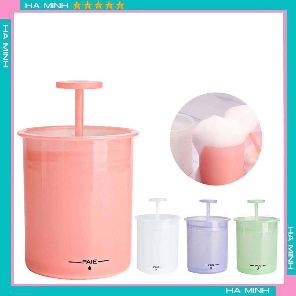  Cốc Tạo Bọt Sữa Rửa Mặt Tại Nhà Hộp Tạo Bọt Xà Phòng Tiện Dụng 