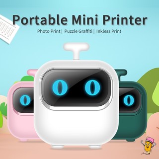 ✨Hàng Mới Về✨ Máy in nhãn nhiệt cầm tay Mini Máy in bỏ túi Bluetooth không dây Android IOS Điện thoại Máy in ảnh Máy tạo nhãn