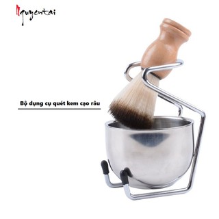 Bộ dụng cụ quét kem cạo râu Barber