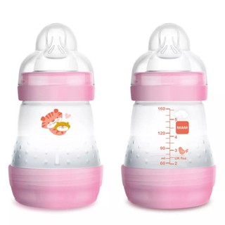 Combo 2 Bình sữa Mam Easy Start Anticolic 160ml - Hồng