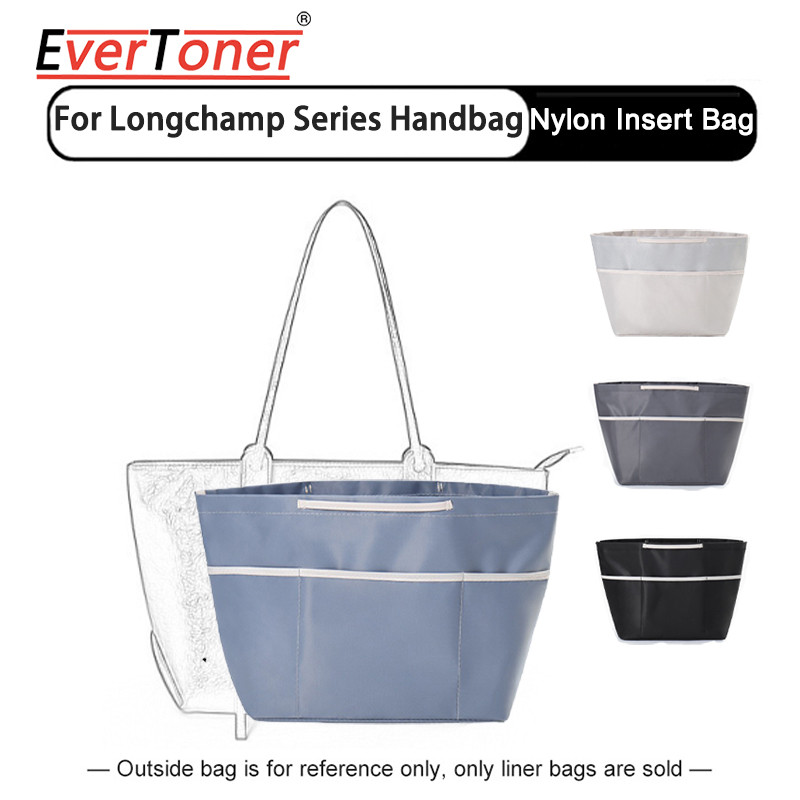Evertoner Nylon Chèn Ví/Túi Tổ Chức Bên Trong Cho Túi Tote Longchamp Nữ, Trang Điểm, Túi Xách
