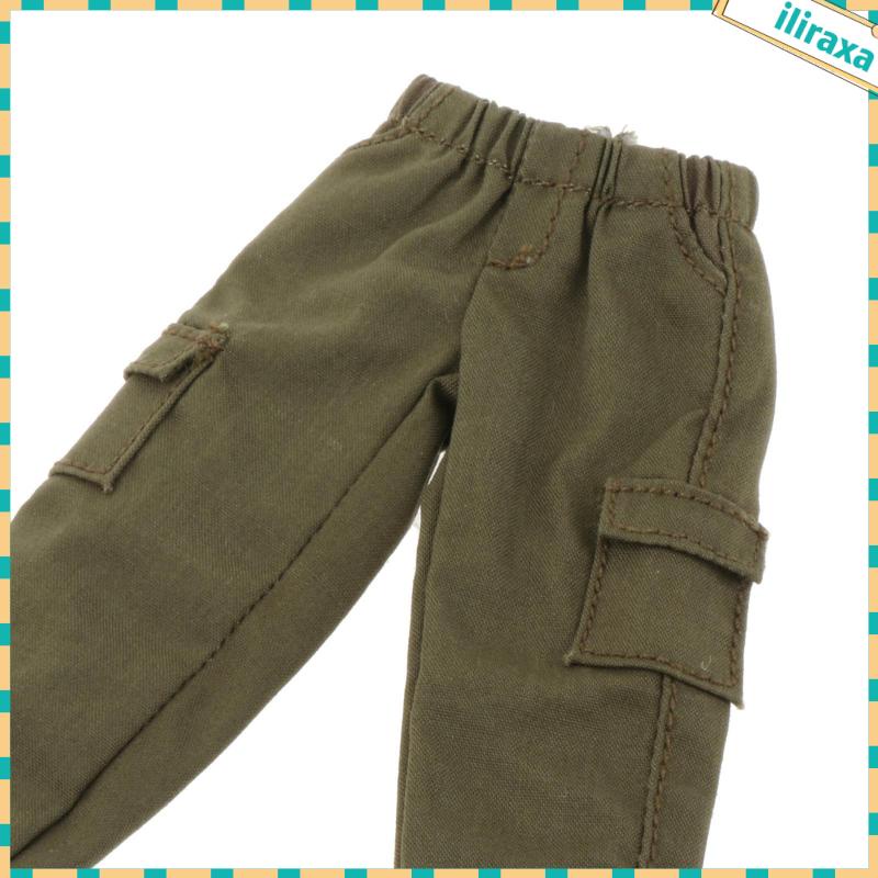 Thu Nhỏ Búp Bê Quần Trang Phục Phụ Kiện 1 / 12 Nam Hình Quần Cho 6 Inch Búp Bê Nhân Vật Hành Động Hình Phụ Kiện