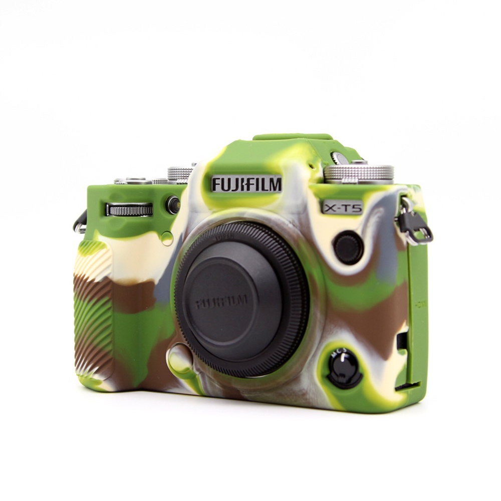 Vỏ silicon Cao Su Bảo Vệ Thân Máy Ảnh fujifilm fuji x-Trai5 xt5