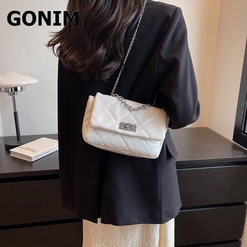 GONIM túi xách nữ túi đeo chéo kẹp nách đeo vai 2023NEW L91T1APC 35Z230831