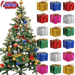 Set 12 Phụ Kiện Trang Trí Cây Thông Giáng Sinh Dễ Thương