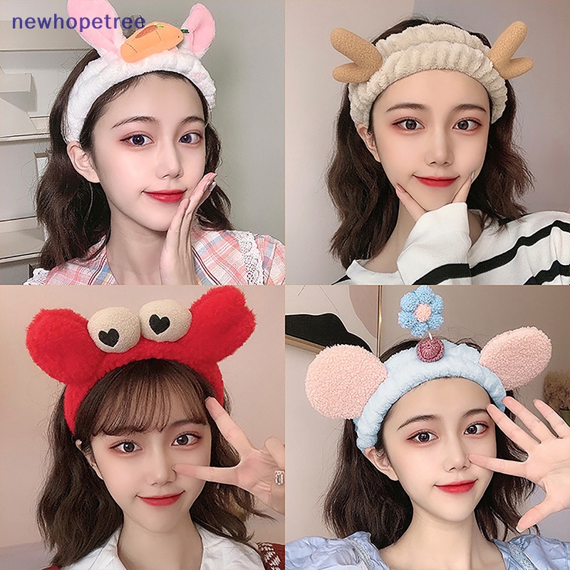 Novn Băng Đô Tai Mèo Bằng Lông Cừu San Hô Mềm Mại Ấm Áp Dành Cho Nữ Rửa Mặt / Trang Điểm