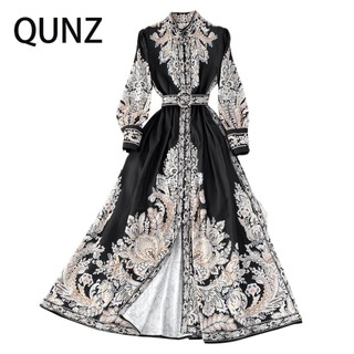 Qunz Bán Buôn Thời Trang Giải Trí In Váy 6244
