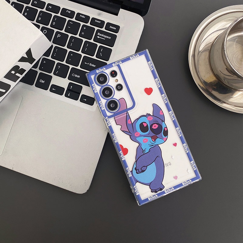 Hoạt Hình Ốp Điện Thoại Mềm In Hình stitch Cho samsung s23 fe s21 s22 s20 s10 note 10 plus 20 ultra s20 s21 fe 5g