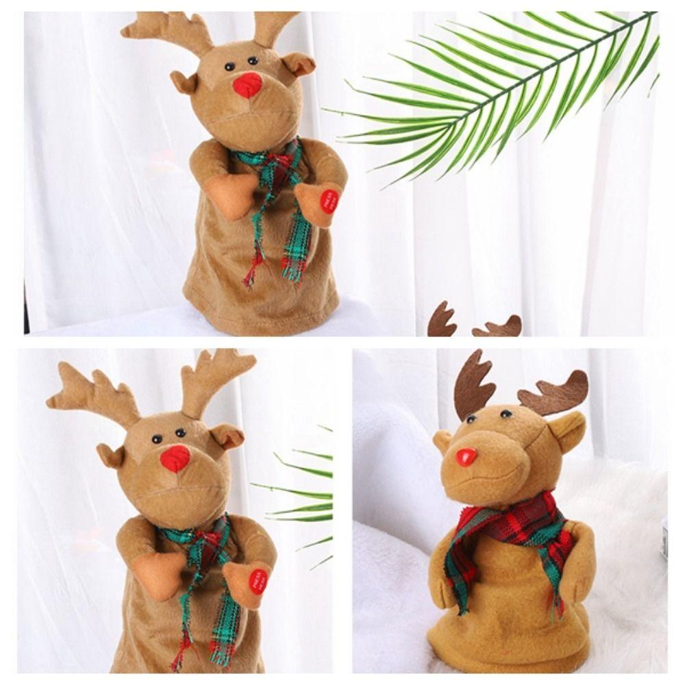 Mxgoods Dây Nhảy Múa Hình Ông Già Noel Có Nhạc Và Đèn