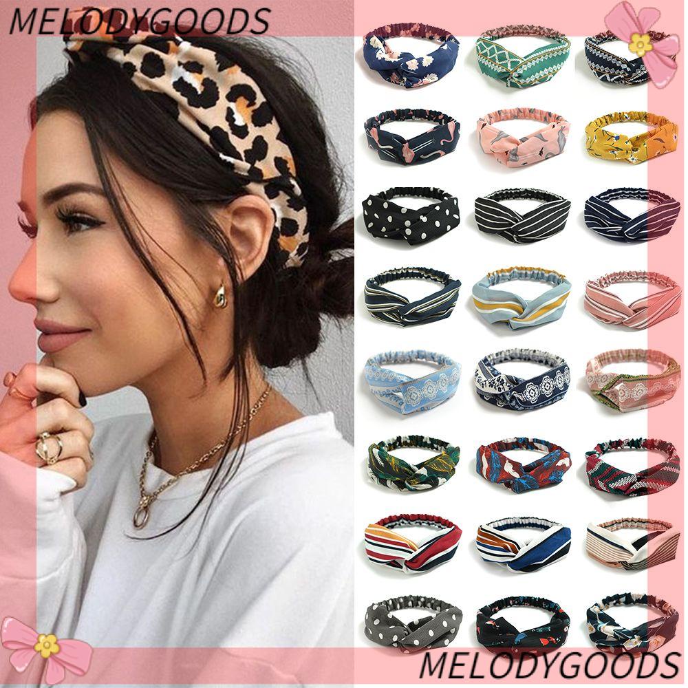 Băng Đô Turban Thắt Nút Chéo Phong Cách Bohemian Thời Trang Cho Nữ