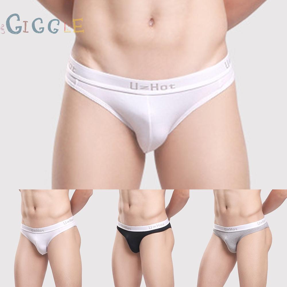 Mens Panties Bulge Stretchy Comfy T-Back Cotton Tangas Elastic G-String