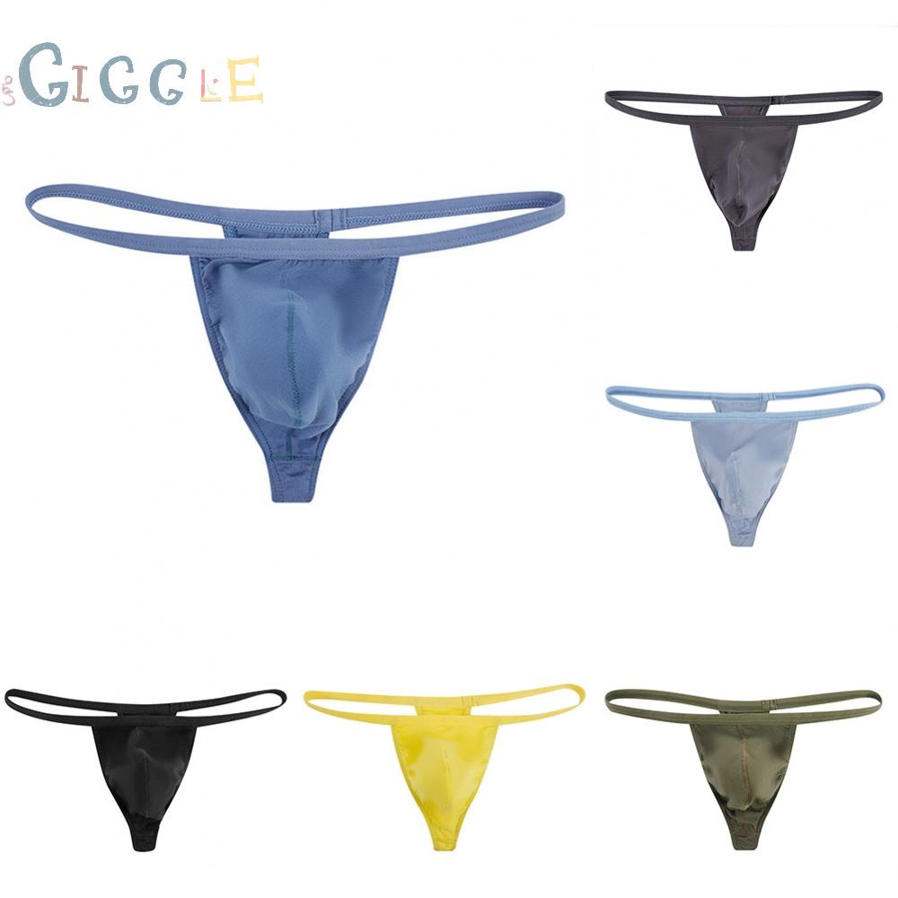 G-String Bikini Briefs Bulge Pouch Knickers Lingerie Low Waist Men Mini