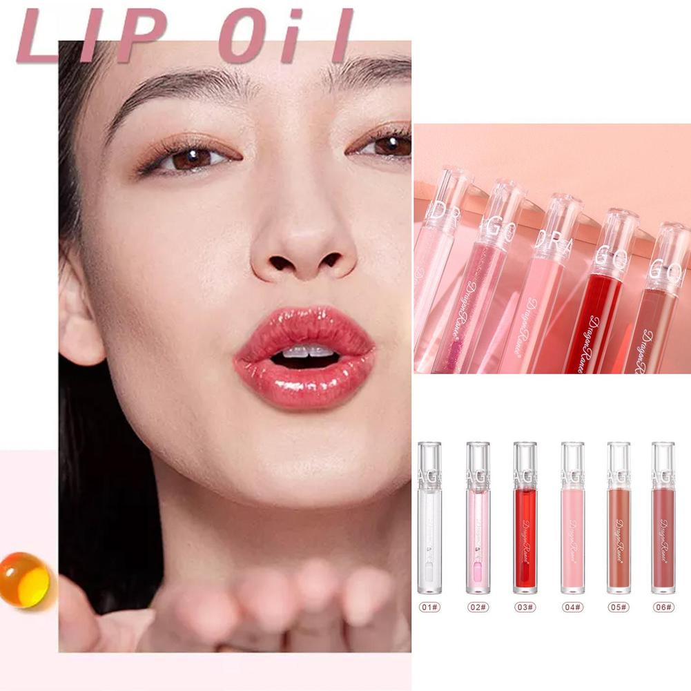 Son Bóng Nước Son Glaze Không Phai Màu Chống Dính Cốc Dưỡng Ẩm Lâu Dài Son Môi Dưỡng Ẩm Nước Nhẹ Gương Son Bóng JULYSTAR