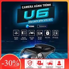 Camera hành trình tích hợp dvd android U6