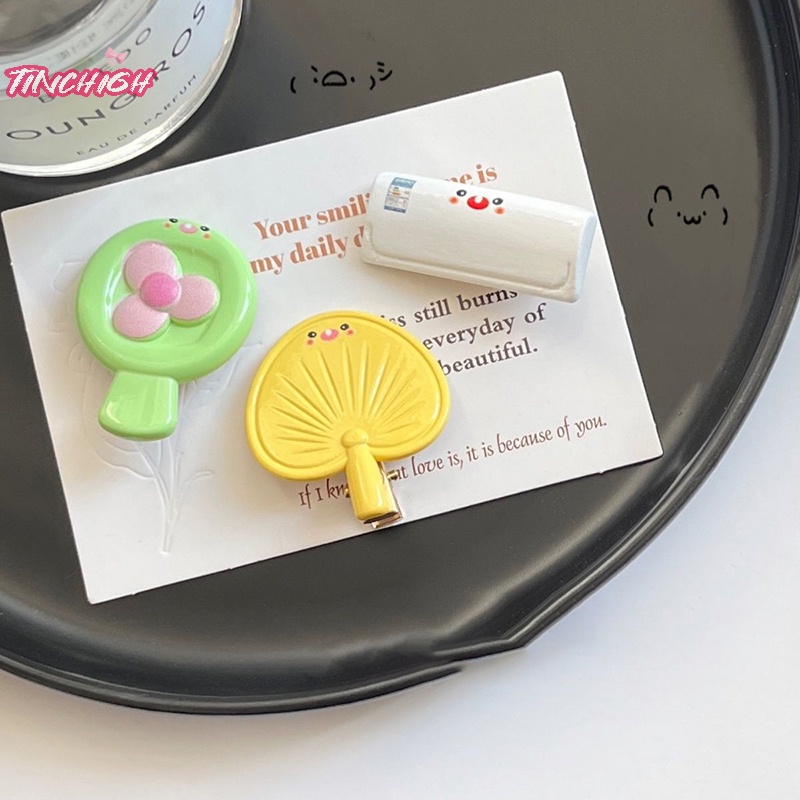 Kẹp Tóc Mái Hình Hoạt Hình Dễ Thương Ngọt Ngào Thời Trang Mùa Hè Cho Nữ