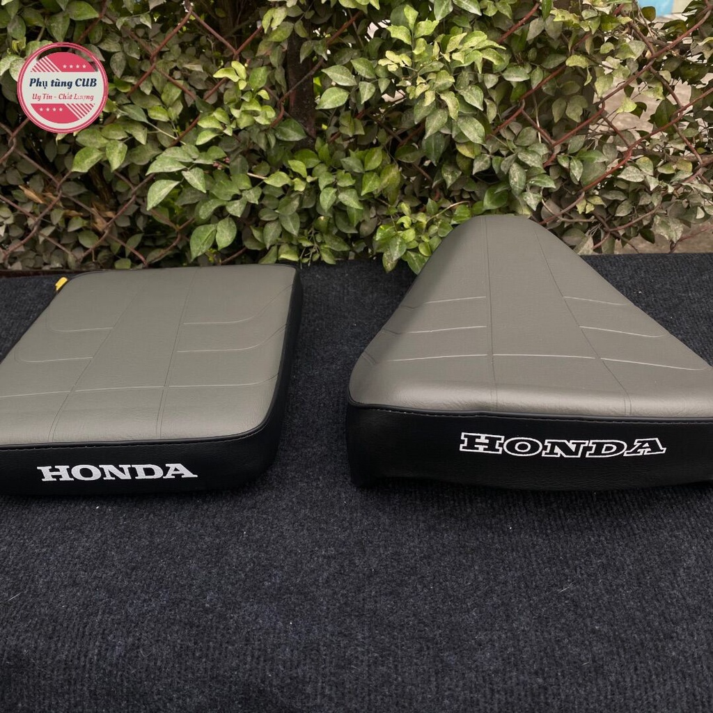 Bộ yên màu xám đen xe cub 81-84-82-DD hàng đặc biệt