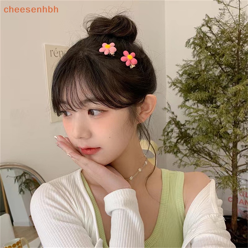 Kẹp Tóc Hình Nơ / Hoa / Trái Tim Màu Hồng Xinh Xắn Cho Bé Gái vn