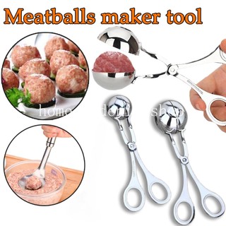 Dụng Cụ Kẹp Thịt Viên Không Dính Bằng Thép Không Gỉ