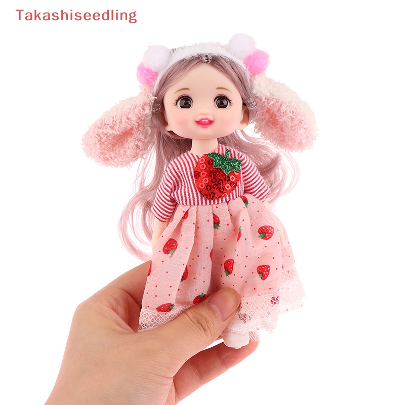 Búp Bê Công Chúa mini 16cm Dễ Thương Dùng Làm Quà Tặng Sinh Nhật Cho Bé Gái