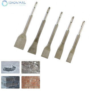 [ISHOWMAL-VN]Chisel Bit For Electric Hammer Hand Tools Impact Drill Bit Round Shank-New In 9-