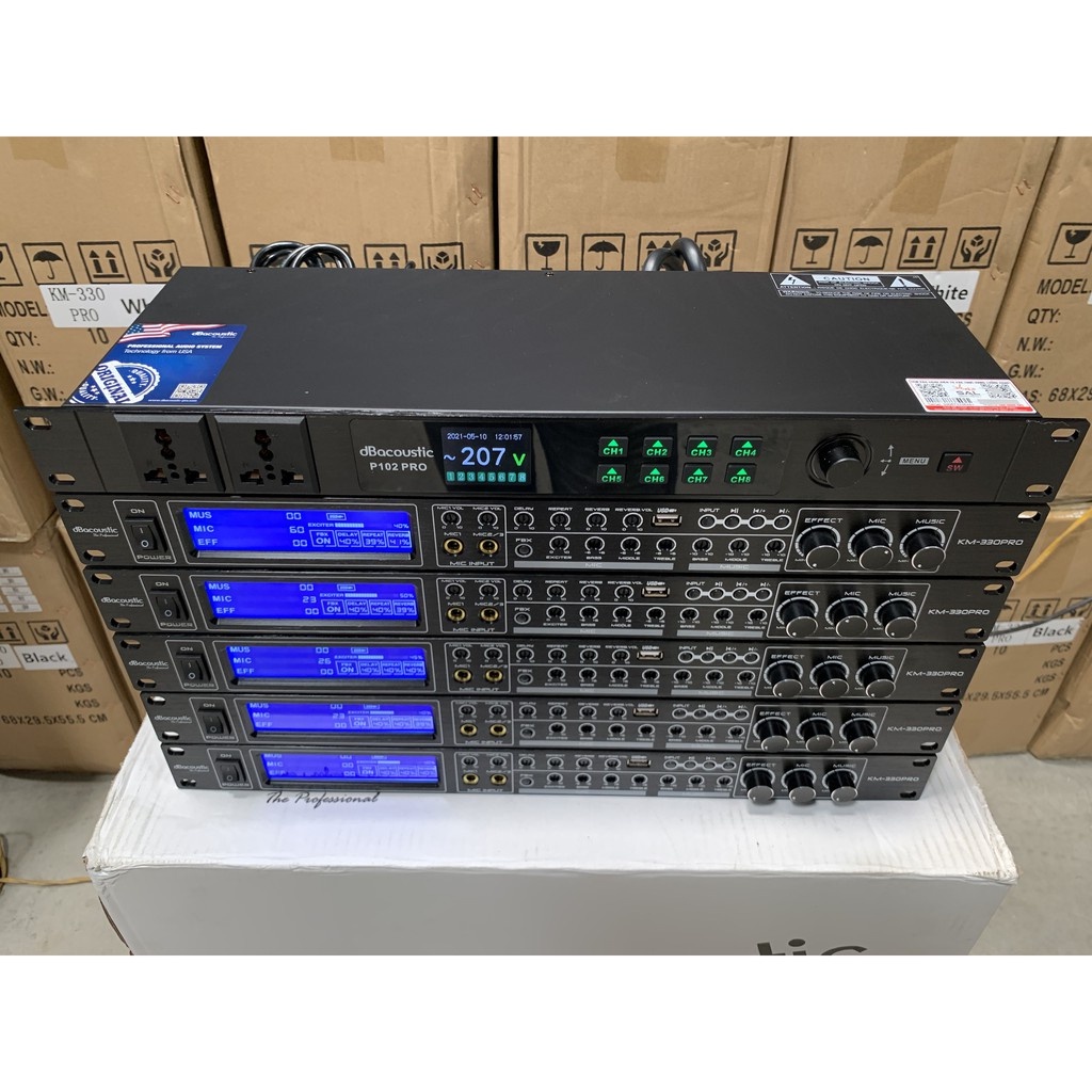 Vang Cơ dB Acoustic KM330 PRO- Chính hãng dBAcoustic dễ chỉnh và nâng cấp chất âm karaoke gia đình bạn