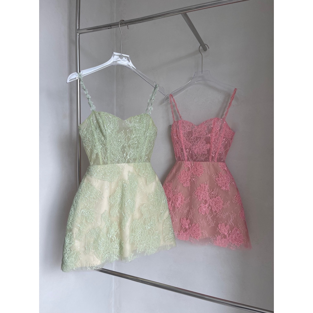 ĐẦM REN 2 DÂY   -  C05085