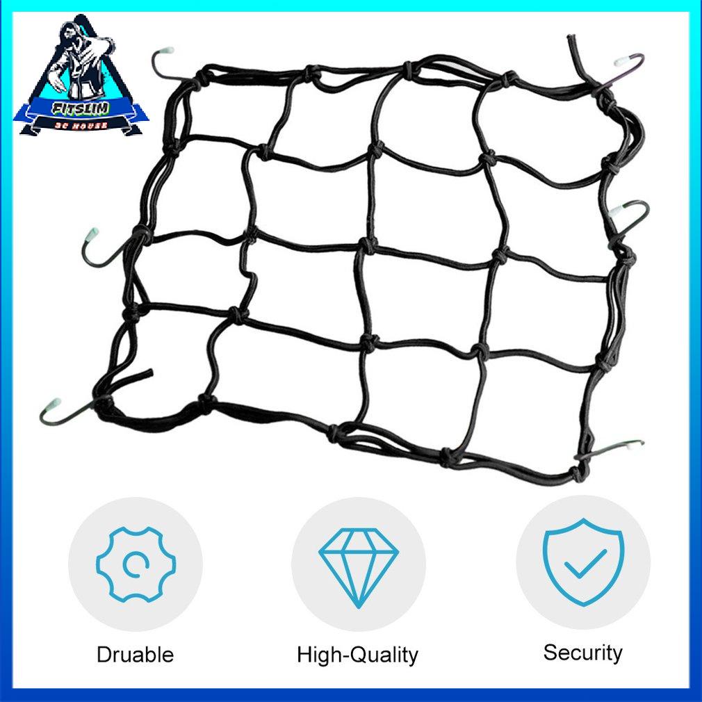 30X30Cm Luggage Cargo Mesh Net Car Accessories Motorcycle Bike Helmet Holder