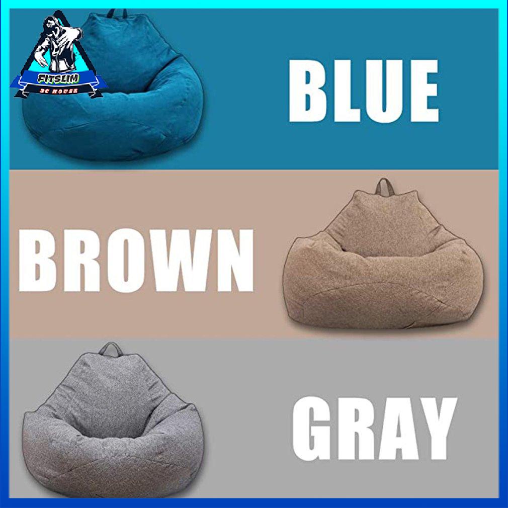 Simple Style Ordinary Bean Bag Sofa Cover Chair Couch