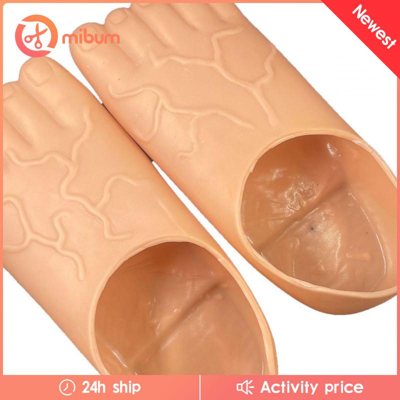 Dép Xỏ Ngón Hình Bàn Chân Trần Vui Nhộn Cho Tiệc Hóa Trang