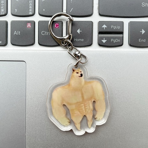 Móc Khóa Hình Chó / Mèo Dễ Thương Xinh Xắn