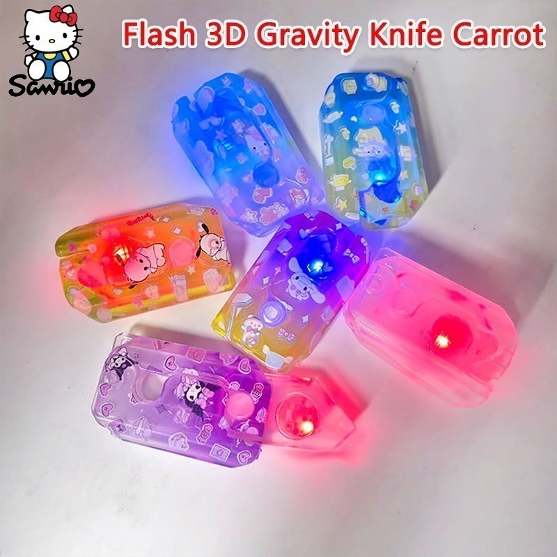 Sanrio Dao Nhựa Đồ Chơi Phát Sáng In Hình Hoạt Hình Cho Bé