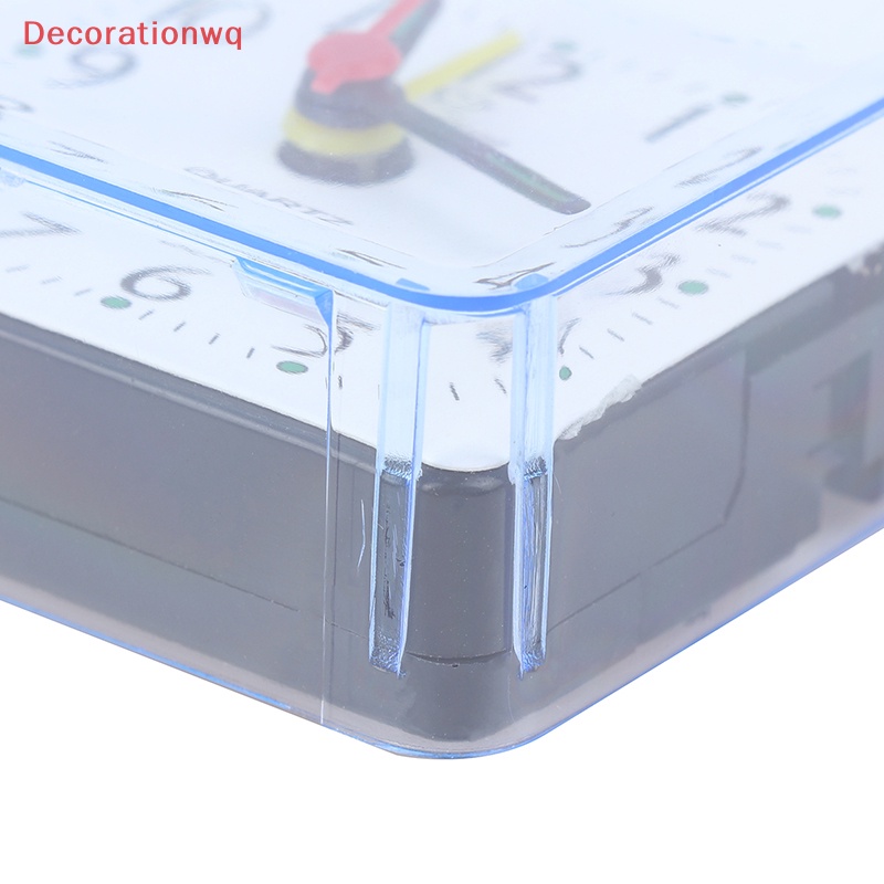 1 Đồng Hồ Báo Thức Để Bàn Hình Vuông mini Dùng Trang Trí Phòng Ngủ Mới