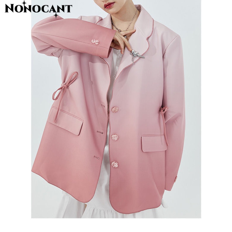 Nonocant áo khoác nữ blazer áo blazer nữ Korean Fashion High-quality trendy WJK2392Y9G38Z230921