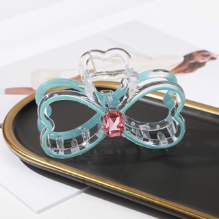 Kẹp Tóc Nơ Đính Đá 9.5cm