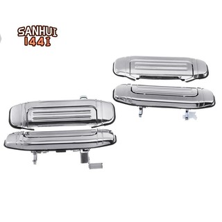 Tay nắm cửa bên ngoài bằng chrome cho mitsubishi montero pajero v31 v32 v33 v46 1997-2000