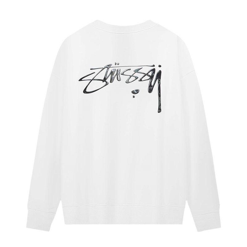 Stussy Áo hoodie In logo mercury Thủy Ngân Sau Lưng Chất Lượng Cao Cho Nam Nữ