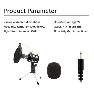 Micro Thu Âm mini 3.5Mm Cho Điện Thoại / Máy Tính