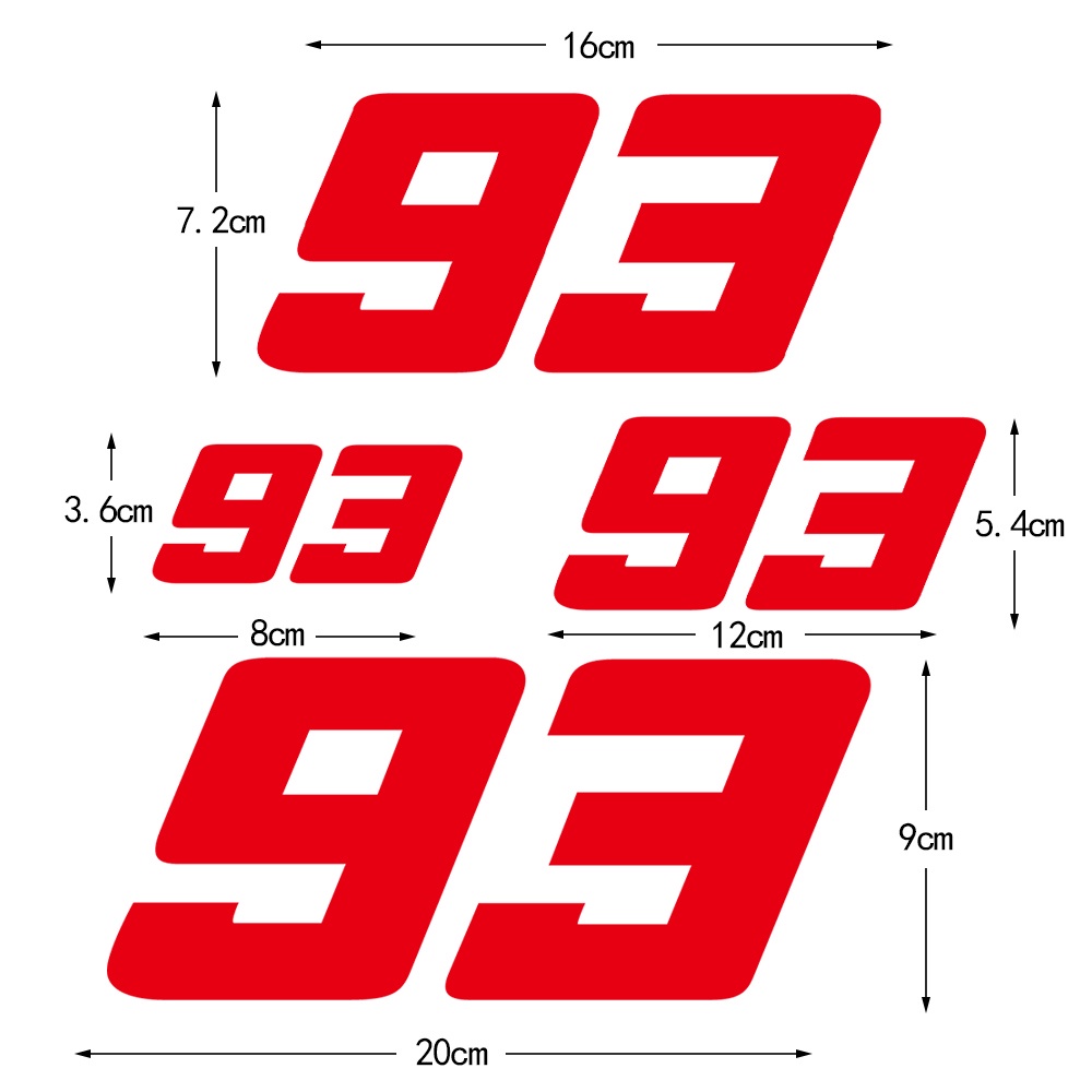 Miếng Dán Phản Quang Trang Trí Bình Xăng Xe Mô Tô honda pcx160 forza click150i adv150 pcx 93