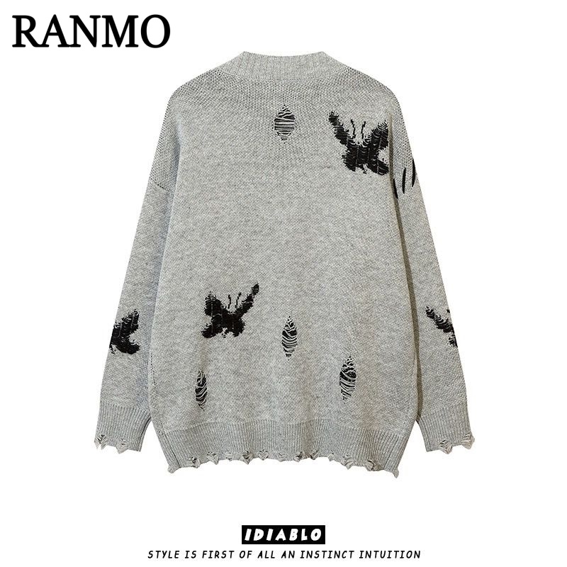 RANMO Áo Len áo khoác cardigan thời trang Dễ thương Xu hướng Phong cách WXF2391EFA 38Z230923