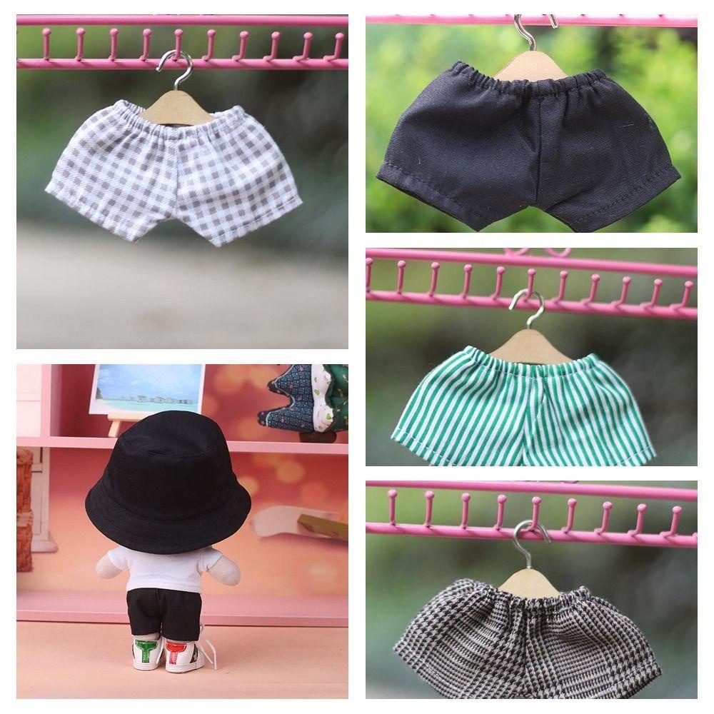 Quần Đùi Họa Tiết Sọc Caro 20cm Màu Trơn Thời Trang Chất Lượng Cao Cho Búp Bê 20cm