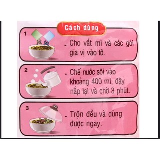 Combo 5 Gói Mì hảo hảo tôm chua cay gói 75g